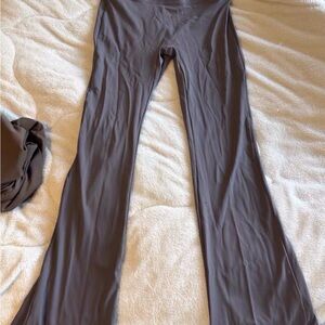 Women's Boot Cut Flare Pants - Gray